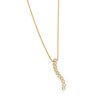 Load image into Gallery viewer, Paloma Curve Diamond Pendant Necklace
