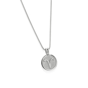 Aries Zodiac Medallion Pendant – John Atencio