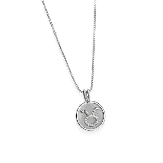 Taurus Zodiac Medallion Pendant