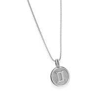Load image into Gallery viewer, Gemini Zodiac Medallion Pendant
