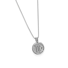Load image into Gallery viewer, Virgo Zodiac Medallion Pendant
