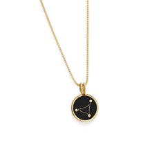 Load image into Gallery viewer, Capricorn Zodiac Medallion Pendant
