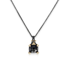 Load image into Gallery viewer, Triplex Small Pave Diamond Pendant
