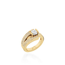 Load image into Gallery viewer, Originate Yellow Gold Engagement Ring

