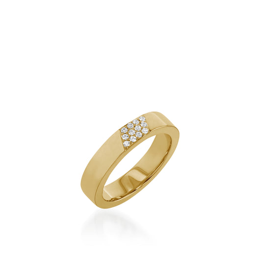 Havana Pave Diamond Stack Ring