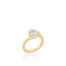 Load image into Gallery viewer, Apropos Aire White Gold Engagement Ring
