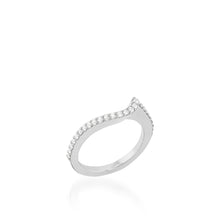 Load image into Gallery viewer, Apropos Aire White Gold Engagement Ring
