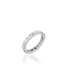 Load image into Gallery viewer, Celeste Alternating Marquise and Round Diamond Anniversary Band

