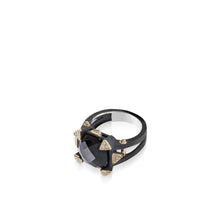 Load image into Gallery viewer, Triplex Black Onyx Small Ring
