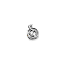 Load image into Gallery viewer, Pisces Silver Zodiac Medallion Pendant
