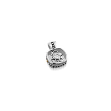 Load image into Gallery viewer, Capricorn Silver Zodiac Medallion Pendant
