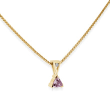 Load image into Gallery viewer, October Gold Birthstone Medallion Pendant
