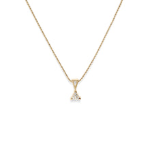 Load image into Gallery viewer, April Gold Birthstone Medallion Pendant
