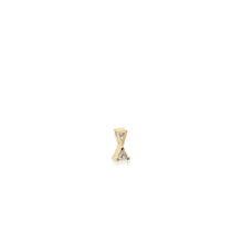 Load image into Gallery viewer, April Gold Birthstone Medallion Pendant
