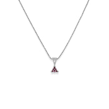 Load image into Gallery viewer, July Gold Birthstone Medallion Pendant
