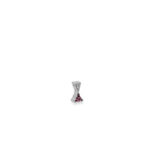 Load image into Gallery viewer, July Gold Birthstone Medallion Pendant

