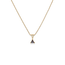 Load image into Gallery viewer, September Gold Birthstone Medallion Pendant
