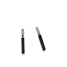 Load image into Gallery viewer, Duplex Petite Pave Dangle Earrings
