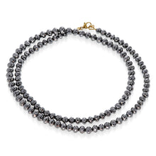 Load image into Gallery viewer, Tempo Black Diamond 5mm Bead Necklace
