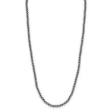 Load image into Gallery viewer, Tempo Black Diamond 5mm Bead Necklace
