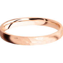 Load image into Gallery viewer, 14K Rose Gold + Hammer Finish
