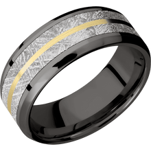 Load image into Gallery viewer, Tantalum Noir + Polish , Polish Finish
