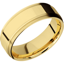 Load image into Gallery viewer, 14K Yellow Gold + Polish , Satin Finish
