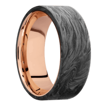 Load image into Gallery viewer, Forged Carbon Fiber + None Finish + 14K Rose Gold
