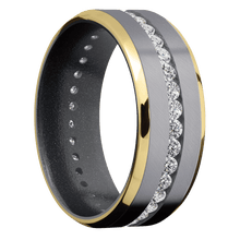 Load image into Gallery viewer, Tantalum + Anglesatin , Sand Finish + Dark Grey
