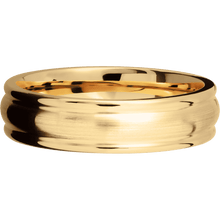 Load image into Gallery viewer, 14K Yellow Gold + Satin , Polish Finish
