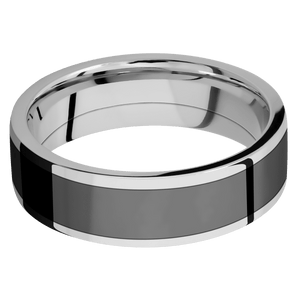 14K White Gold + Polish Finish