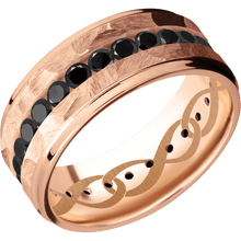 Load image into Gallery viewer, 18K Rose Gold + Rock , Polish Finish
