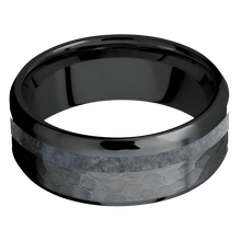 Load image into Gallery viewer, Zirconium + Hammer , Satin Finish
