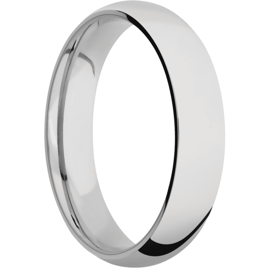 14K White Gold + Polish Finish + Titanium