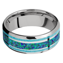 Load image into Gallery viewer, Palladium Silver + Polish , Polish Finish
