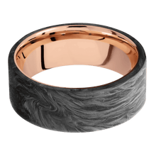 Load image into Gallery viewer, Forged Carbon Fiber + None Finish + 14K Rose Gold
