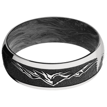 Load image into Gallery viewer, Cobalt Chrome + Polish Finish + Forged Carbon Fiber
