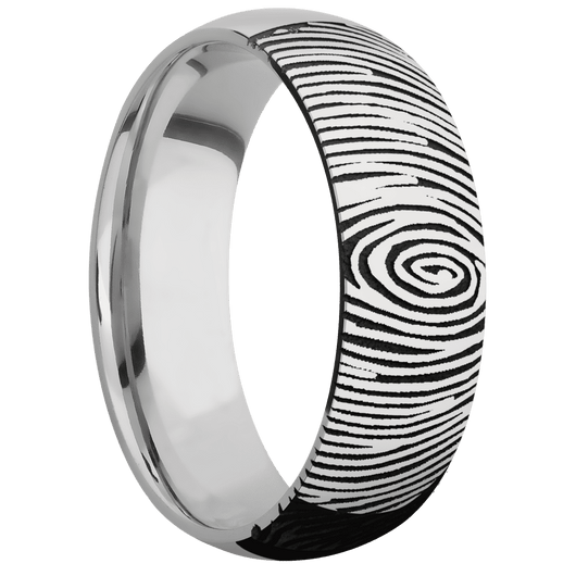 14K White Gold + Polish Finish