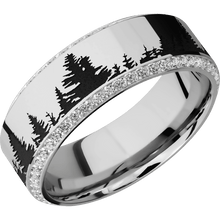 Load image into Gallery viewer, 14K White Gold + Polish , Polish Finish
