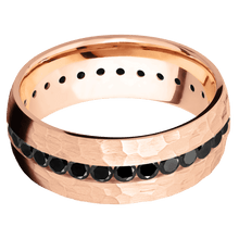 Load image into Gallery viewer, 18K Rose Gold + Hammer Finish
