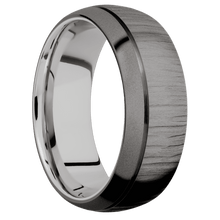 Load image into Gallery viewer, Tantalum Noir + Treebark1 , Bead Finish + Palladium Silver
