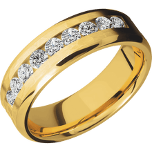 Load image into Gallery viewer, 18K Yellow Gold + Hammer , Polish Finish
