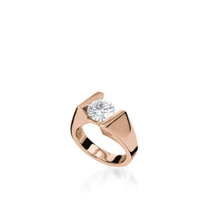 Techla Yellow Gold Engagement Ring