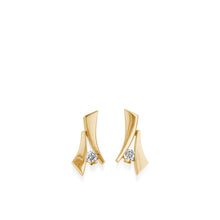 Load image into Gallery viewer, Oyster Diamond Drop Earrings
