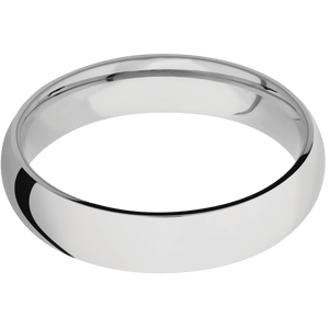 14K White Gold + Polish Finish + Titanium