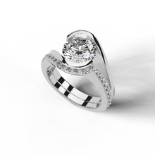 Load image into Gallery viewer, Apropos Aire Wedding Band
