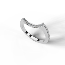 Load image into Gallery viewer, Apropos Aire Wedding Band
