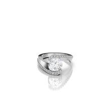 Load image into Gallery viewer, Aquarius Engagement Ring
