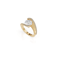 Load image into Gallery viewer, Aquarius Engagement Ring
