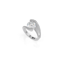 Load image into Gallery viewer, Aquarius Engagement Ring
